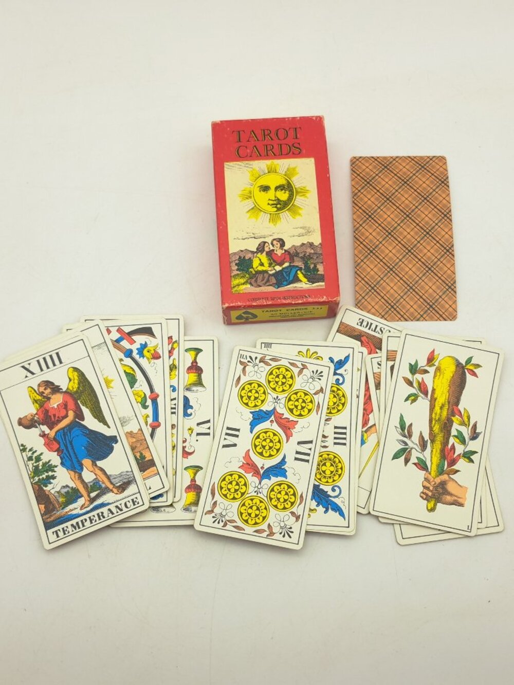 Vintage Tarot Card Set By AG Muller Marseille